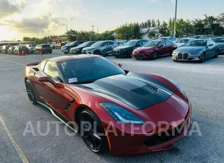 Chevrolet Corvette 2016 2016 vin 1G1YM2D72G5116297 from auto auction Copart