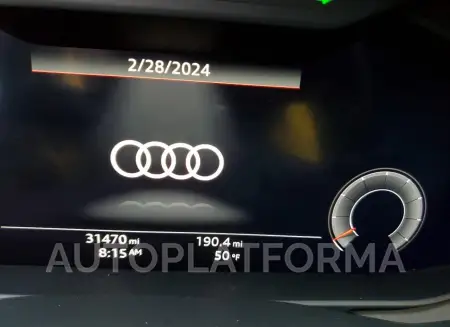 AUDI Q8 PREMIUM 2019 vin WA1AVAF12KD022664 from auto auction Copart