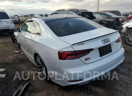 AUDI S5 PRESTIG 2018 vin WAUR4AF58JA044695 from auto auction Copart