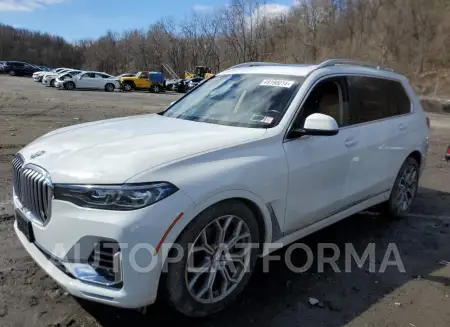 BMW X7 XDRIVE4 2022 vin 5UXCW2C05N9J27654 from auto auction Copart