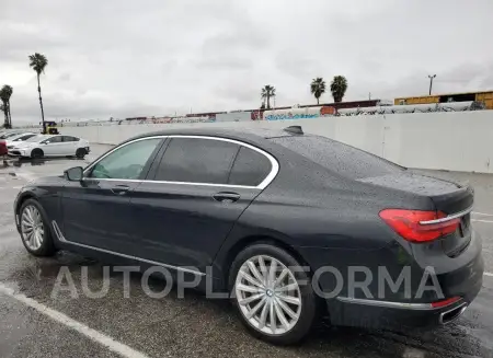 BMW 740 I 2019 vin WBA7E2C59KB216484 from auto auction Copart