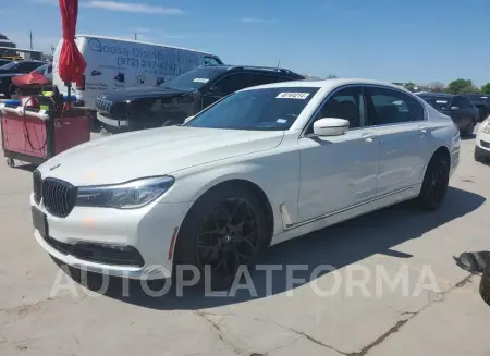 BMW 740XI 2018 2018 vin WBA7E4C52JGV24125 from auto auction Copart