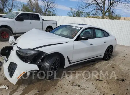 BMW I4 2024 2024 vin WBY33AW09RFS30050 from auto auction Copart