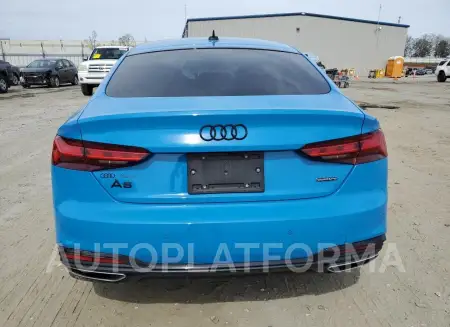 AUDI A5 PRESTIG 2022 vin WAUEACF53NA024069 from auto auction Copart