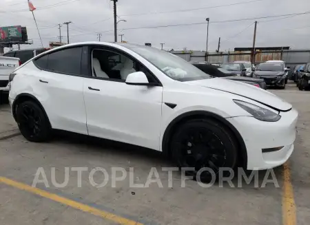 TESLA MODEL Y 2022 vin 7SAYGDEE1NF554234 from auto auction Copart