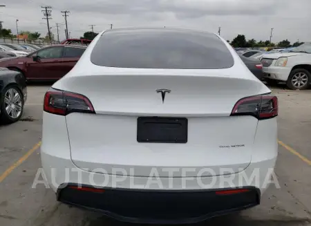 TESLA MODEL Y 2022 vin 7SAYGDEE1NF554234 from auto auction Copart