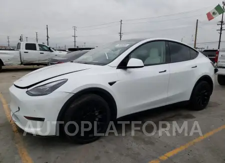 TESLA MODEL Y 2022 vin 7SAYGDEE1NF554234 from auto auction Copart