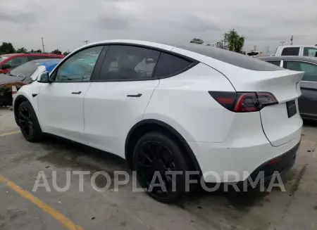 TESLA MODEL Y 2022 vin 7SAYGDEE1NF554234 from auto auction Copart