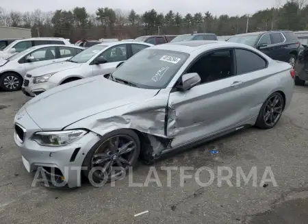 BMW M240XI 2017 vin WBA2G3C51HV640856 from auto auction Copart