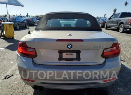 BMW 230I 2017 vin WBA2K9C37HV950364 from auto auction Copart