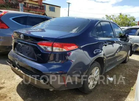 TOYOTA COROLLA LE 2023 vin JTDB4MEE2PJ001180 from auto auction Copart