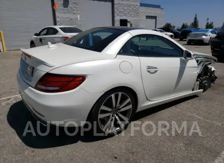 MERCEDES-BENZ SLC 300 2017 vin WDDPK3JA5HF139427 from auto auction Copart