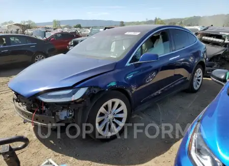 Tesla Model X 2016 2016 vin 5YJXCBE27GF005333 from auto auction Copart