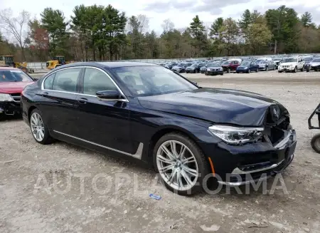 BMW 750 XI 2016 vin WBA7F2C54GG419550 from auto auction Copart