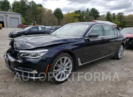 BMW 750XI 2016 2016 vin WBA7F2C54GG419550 from auto auction Copart