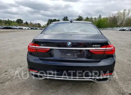 BMW 750 XI 2016 vin WBA7F2C54GG419550 from auto auction Copart