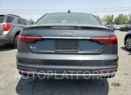 AUDI A4 PREMIUM 2020 vin WAUGMAF4XLA060009 from auto auction Copart