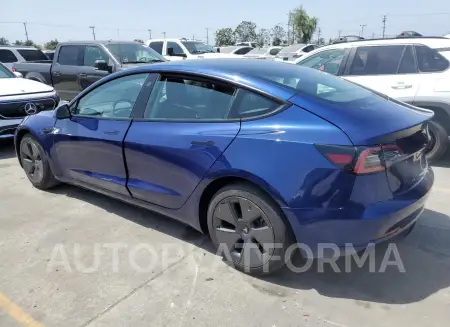 TESLA MODEL 3 2022 vin 5YJ3E1EA8NF304384 from auto auction Copart