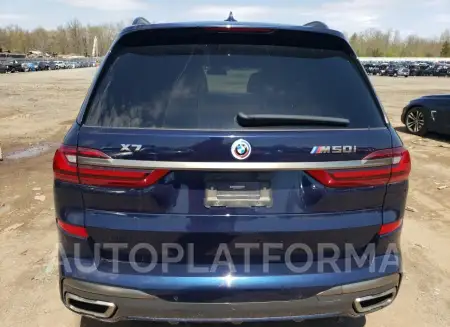 BMW X7 M50I 2022 vin 5UXCX6C0XN9M79911 from auto auction Copart