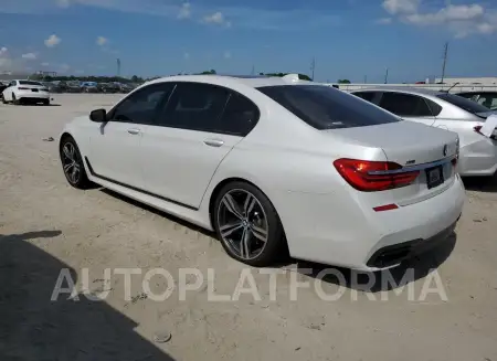 BMW 750 XI 2018 vin WBA7F2C59JG423651 from auto auction Copart