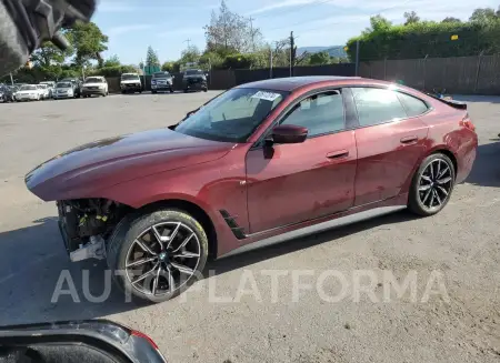 BMW I4 2022 2022 vin WBY73AW05NFN05084 from auto auction Copart