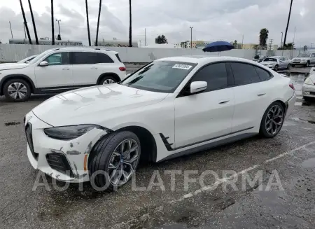 BMW I4 2022 2022 vin WBY73AW07NFN04387 from auto auction Copart