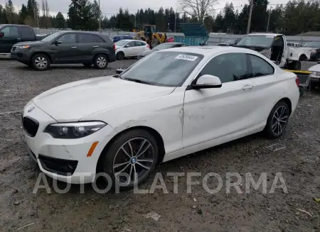 BMW 230XI 2020 vin WBA2J3C00L7E78644 from auto auction Copart