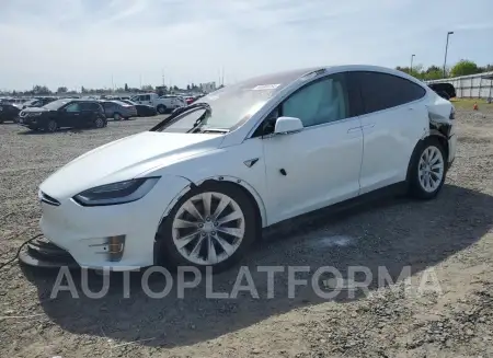 Tesla Model X 2018 2018 vin 5YJXCAE28JF114563 from auto auction Copart