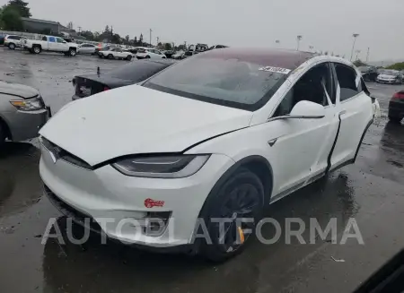 Tesla Model X 2018 2018 vin 5YJXCDE21JF117564 from auto auction Copart