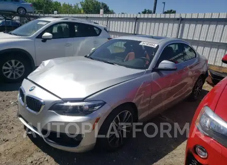 BMW 230XI 2018 vin WBA2J3C51JVA49825 from auto auction Copart