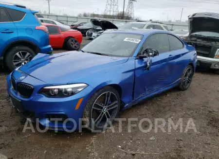 BMW M240XI 2018 vin WBA2J7C55JVB28423 from auto auction Copart