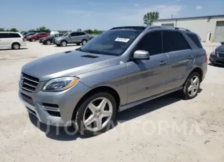 Mercedes-Benz ML400 2015 2015 vin 4JGDA5GB5FA449403 from auto auction Copart