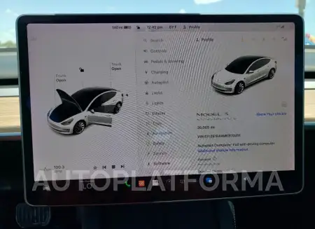 TESLA MODEL 3 2021 vin 5YJ3E1EA4MF870301 from auto auction Copart