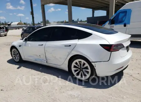 TESLA MODEL 3 2021 vin 5YJ3E1EA4MF870301 from auto auction Copart