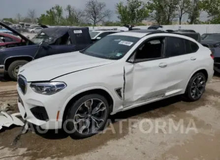 BMW X4M Competition 2021 2021 vin 5YMUJ0C01M9F02229 from auto auction Copart