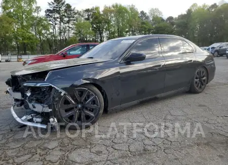 BMW 760 XI 2023 vin WBA33EJ01PCM49810 from auto auction Copart