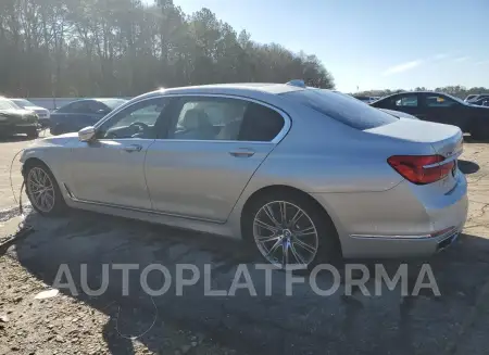 BMW 750 2016 vin WBA7F2C57GG417193 from auto auction Copart