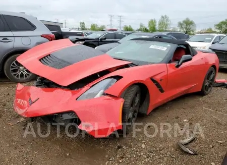 Chevrolet Corvette 2017 2017 vin 1G1YK3D72H5121674 from auto auction Copart