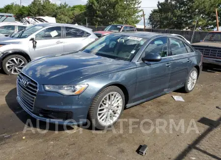 Audi A6 2016 2016 vin WAUDFAFC7GN115504 from auto auction Copart