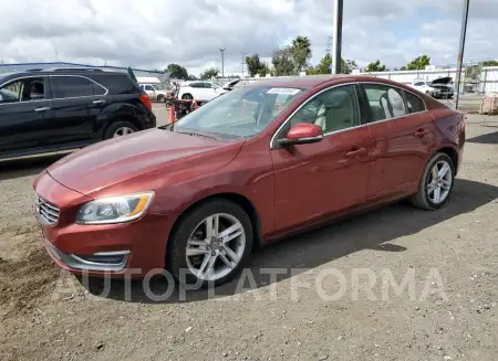 Volvo S60 2015 2015 vin YV126MFK4F1340627 from auto auction Copart