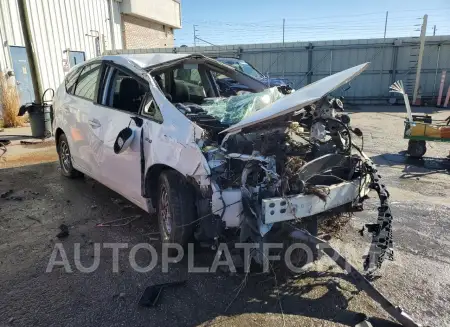 TOYOTA PRIUS V 2015 vin JTDZN3EU8FJ023728 from auto auction Copart