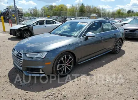 Audi S4 2018 2018 vin WAUC4AF48JA201591 from auto auction Copart