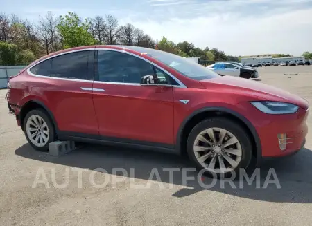 TESLA MODEL X 2016 vin 5YJXCAE21GF008819 from auto auction Copart