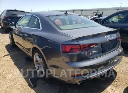 AUDI S5 PREMIUM 2018 vin WAUP4AF52JA056171 from auto auction Copart