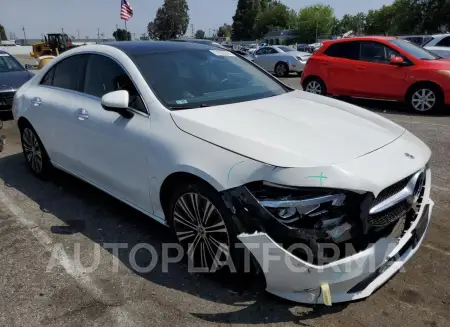 MERCEDES-BENZ CLA 250 2022 vin W1K5J4GBXNN247818 from auto auction Copart