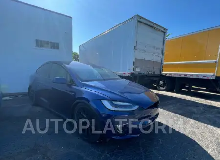 Tesla Model X 2022 2022 vin 7SAXCBE68NF354861 from auto auction Copart