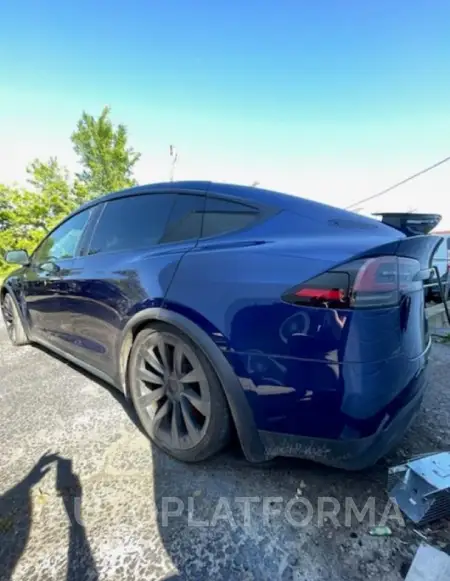 TESLA MODEL X 2022 vin 7SAXCBE68NF354861 from auto auction Copart