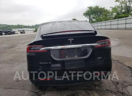 TESLA MODEL X 2018 vin 5YJXCDE28JF115391 from auto auction Copart