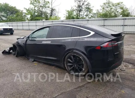 TESLA MODEL X 2018 vin 5YJXCDE28JF115391 from auto auction Copart