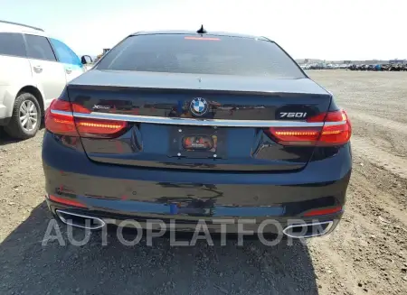 BMW 750 XI 2018 vin WBA7F2C55JG424683 from auto auction Copart